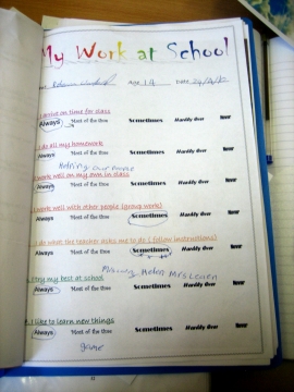 My Work at School student questionnaire is one of the monitoring and evaluation tools used by schools.