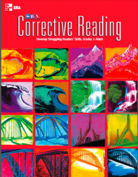 The Corrective Reading programme is designed to address deficiencies in decoding and comprehension and is suitable for readers of all ages and skills levels.