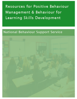 This NBSS publication outlines books, resources and programmes that are available and can support and inform the development of behaviour for learning skills, positive approaches to classroom management, as well as whole school strategies to promote positive behaviour. 