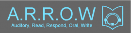A.R.R.O.W (Auditory, Read, Respond, Oral, Write) is an ICT-based literacy programme. 