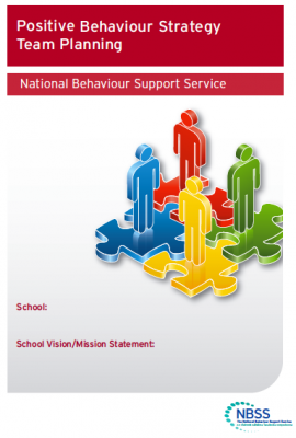 Schools are required to select a number of representative staff members to form a Positive Behaviour Strategy Team.