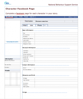 After students create a plan of a story using the 5Ws they then take each element and develop it further.