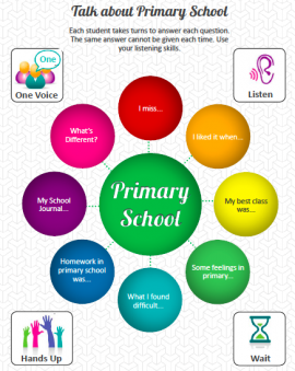 The NBSS Belonging Plus+ transition and transfer programme supports the move from primary to post-primary which has been noted as a crucial stage in a young person’s schooling career.