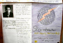 Writing a blurb can support students to summarise and share their interpretations of a text.