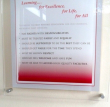 Many of the schools involved in the NBSS SOS project viewed the process of working on their school’s CPP and OPs as an opportunity to involve all members of the school community.