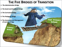 The five bridges of transition is a useful framework for planning, developing and evaluating transition and transfer programmes.