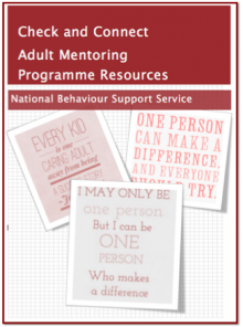 In NBSS partner schools Check and Connect adult mentors links with one student, checking in regularly with that student to discuss how they are doing and offering support.